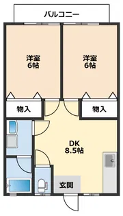 ルーマ油壷【2階】の間取り