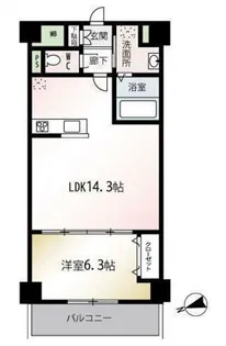 MQuarto新座【2階】の間取り