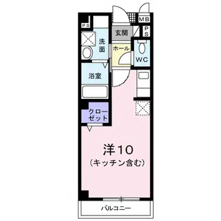 アロマ・フォーレIII【2階】の間取り