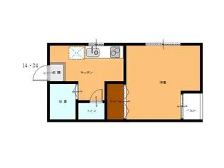 メゾン・オリーブ【2階】の間取り