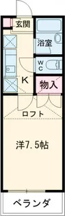 グランシャリオ【2階】の間取り