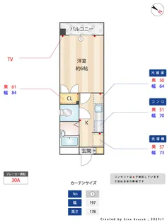 フォルム南福岡【2階】の間取り