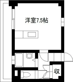 エレガンスメゾン6B【4階】の間取り