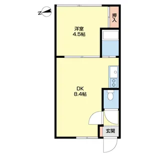 メディアライフビル【2階】の間取り