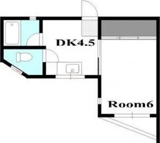 ホワイトシティ大供【2階】の間取り