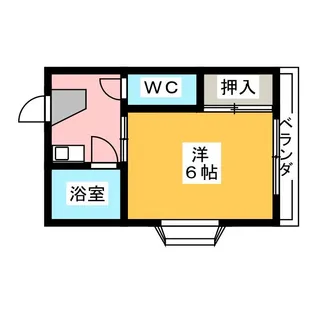 ジョイフル伊勢【3階】の間取り
