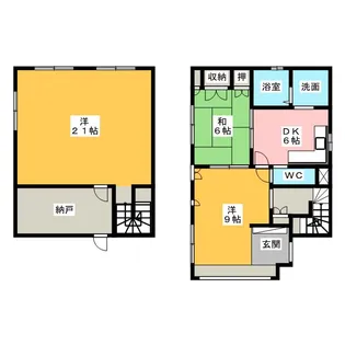 第一米友ビル【1階】の間取り