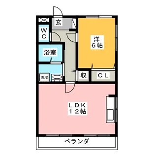ホームシーズン【1階】の間取り