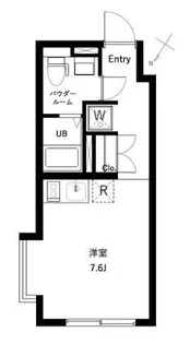 オーキッドレジデンス代々木 WEST【3階】の間取り