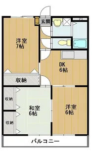 セシボン北澤【3階】の間取り
