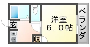 メゾン土井【2階】の間取り
