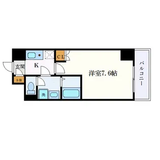 Eau de Vie 江古田【3階】の間取り