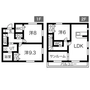 WisteriaBの間取り