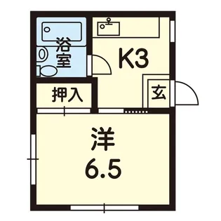 桃成ビル【4階】の間取り