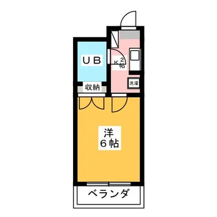 谷口マンション【4階】の間取り