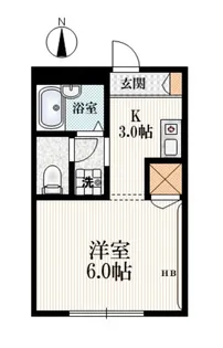 東京都練馬区石神井町6【マンション】の間取り