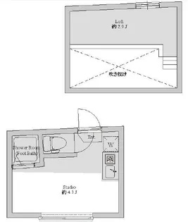 アーバンプレイス駒込III【2階】の間取り