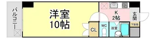 ウインズ三萩野【5階】の間取り