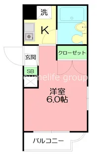 神奈川県平塚市龍城ケ丘【マンション】の間取り