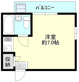 クリスタルレジデンス舟入【3階】の間取り