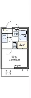 1Kの間取り画像