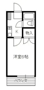 グリーンコーポラス【1階】の間取り
