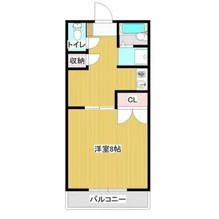 エブリアハイツ【1階】の間取り