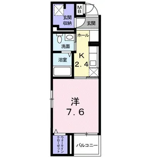 グラン トゥール【3階】の間取り