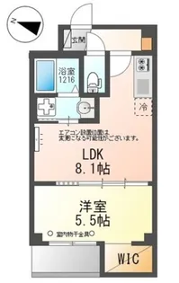 charme・toit【2階】の間取り