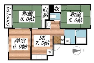 メゾン・ゴールド大塚【3階】の間取り
