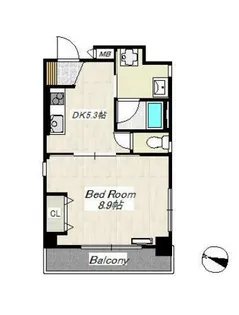東京都練馬区東大泉4【マンション】の間取り