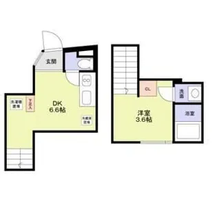 Kagurazaka Terrace【1階】の間取り