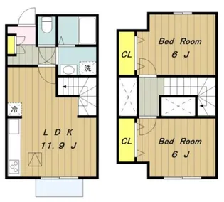 東京都町田市小山町【一戸建】の間取り