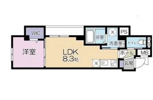 Green Garden YOTSUYA【2階】の間取り