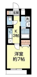 1Kの間取り画像