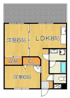 Tパレス(K)【3階】の間取り