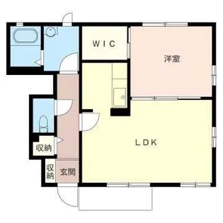 サザンハイツ南林間N【1階】の間取り