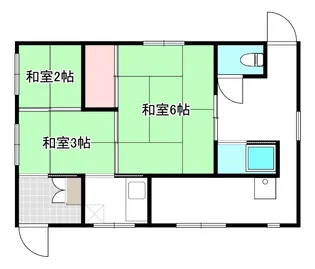 広島県広島市中区千田町2【一戸建】の間取り