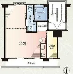 ホシノタニ団地【3階】の間取り