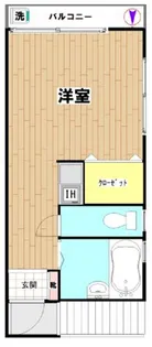 東京都中野区中央5【アパート】の間取り