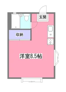 ブルーハイネス清瀬I【1階】の間取り