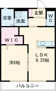 ハピネス【1階】の間取り