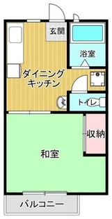 メゾンアルテミスA棟【2階】の間取り