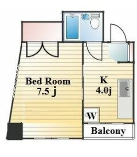 東京都台東区根岸2【マンション】の間取り