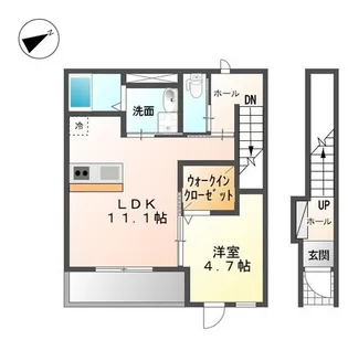 ラディア【2階】の間取り