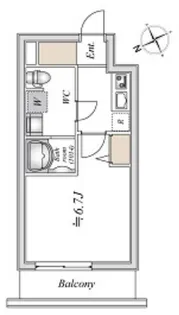 LIME RESIDENCE HIGASHINAKAYAMA【5階】の間取り