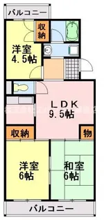 千葉県千葉市中央区宮崎町【マンション】の間取り
