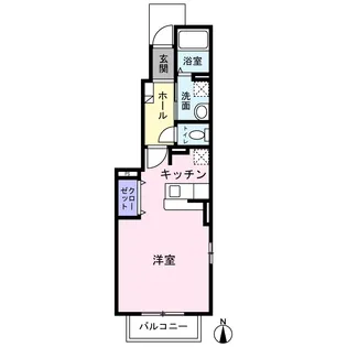 メゾン・オーブI【1階】の間取り