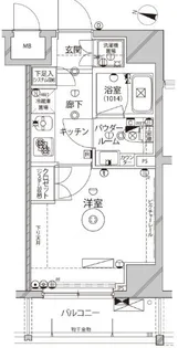東京都大田区大森本町2【マンション】の間取り