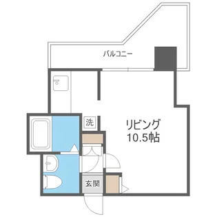 北海道札幌市中央区北五条東2【マンション】の間取り